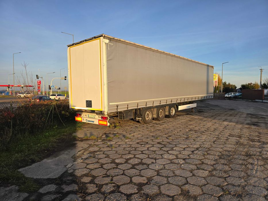 Naczepa KRONE Mega 2015r, podnoszona oś, Opona 435/50R19,5