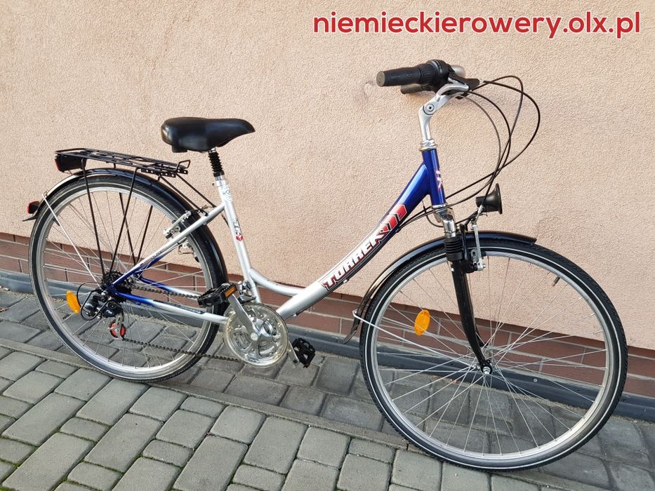 Rower damka damski TORREK koła 28 SHIMANO okazja ALUMINIUM