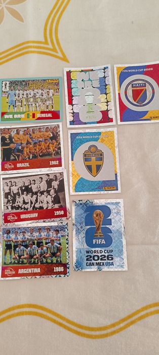 Cromos mundial 2026 para troca