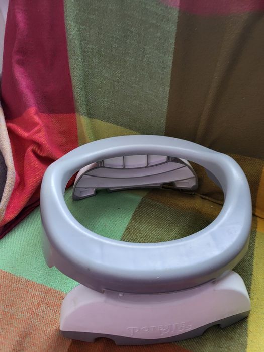 Potette Plus, Nocnik turystyczny Nakładka na WC 2w1, Szary