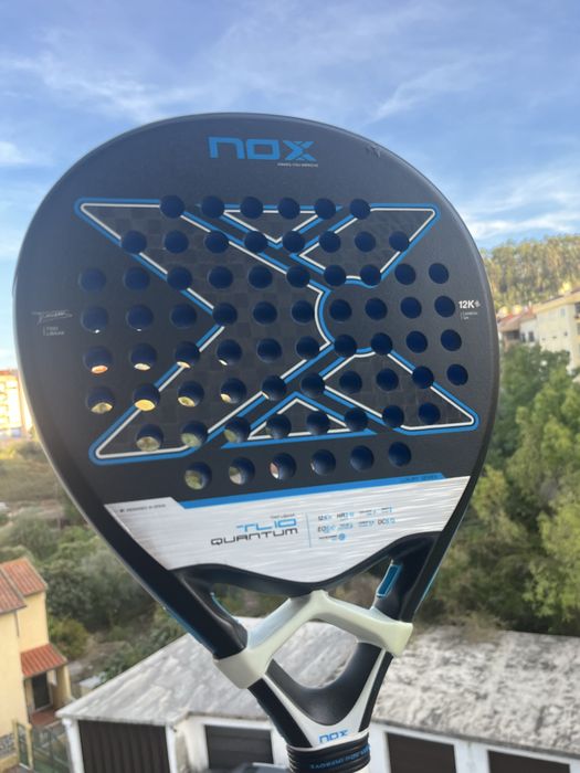 Raquete de padel nox TL10 Quantum 12k by Tino libaak