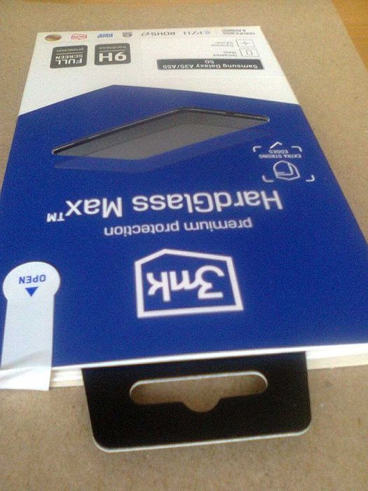 Szkło 3mk HardGlass Max do Samsung Galaxy A55 5G / Galaxy A35 5G