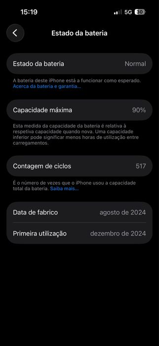 Iphone 16 128GB Ultramarino