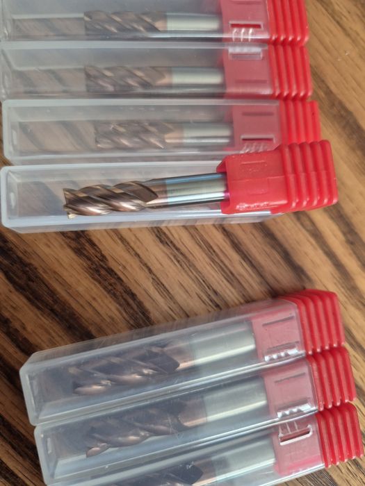 Frezy palcowe do cnc nowe