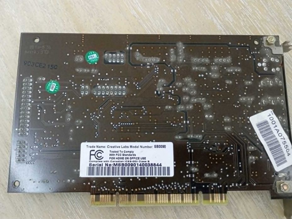 Placa de som PCI Creative Soundblaster Audigy SB0090