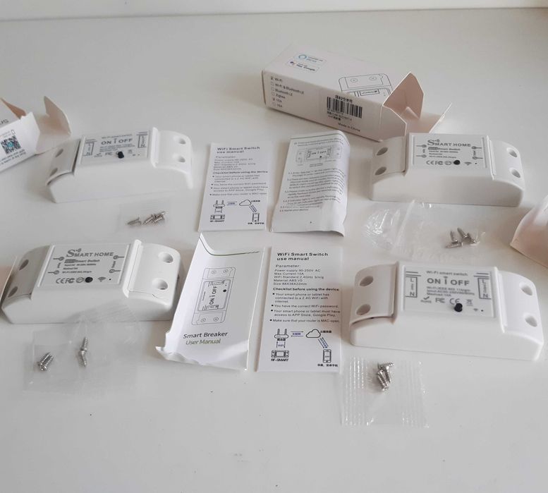 4 Smart Wi-Fi Switches Compatible with Alexa and Hey Google – New64751563204737123