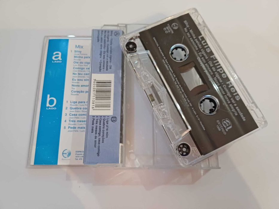 Cassete audio - Luis Filipe Reis - Mix, 1998