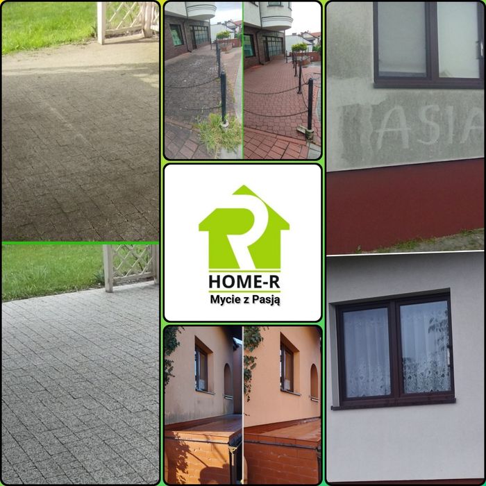 Czyszczenie/mycie elewacji, kostki, dachu. Wycena i zadowolenie GRATIS