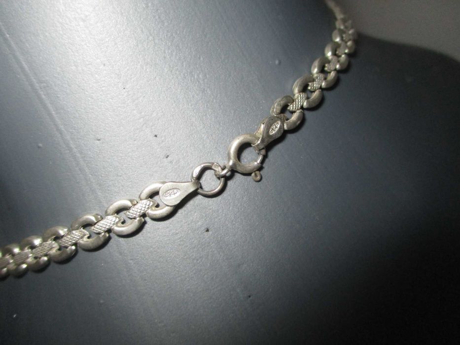 Wloski naszyjnik,lancuszek srebro(925) 38 cm