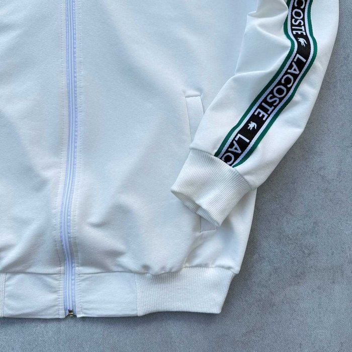 Спортивний чоловічий костюм Lacoste з лампасом