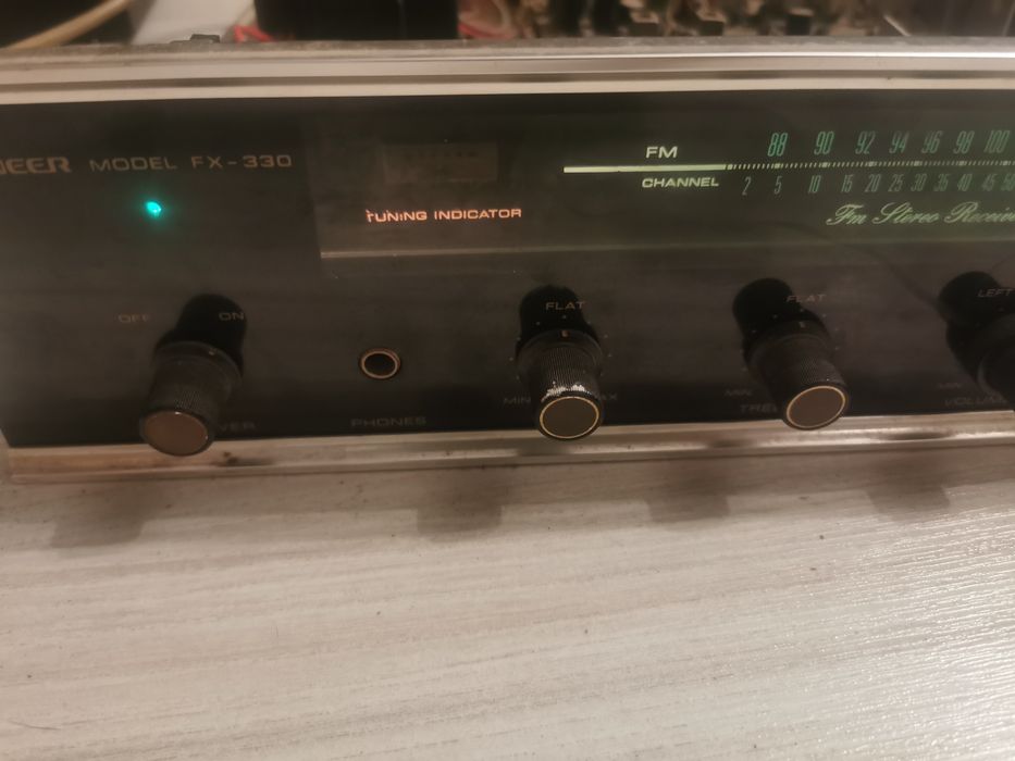 Amplituner pioneer fx-330 do naprawy lub na części vintage lata 70te