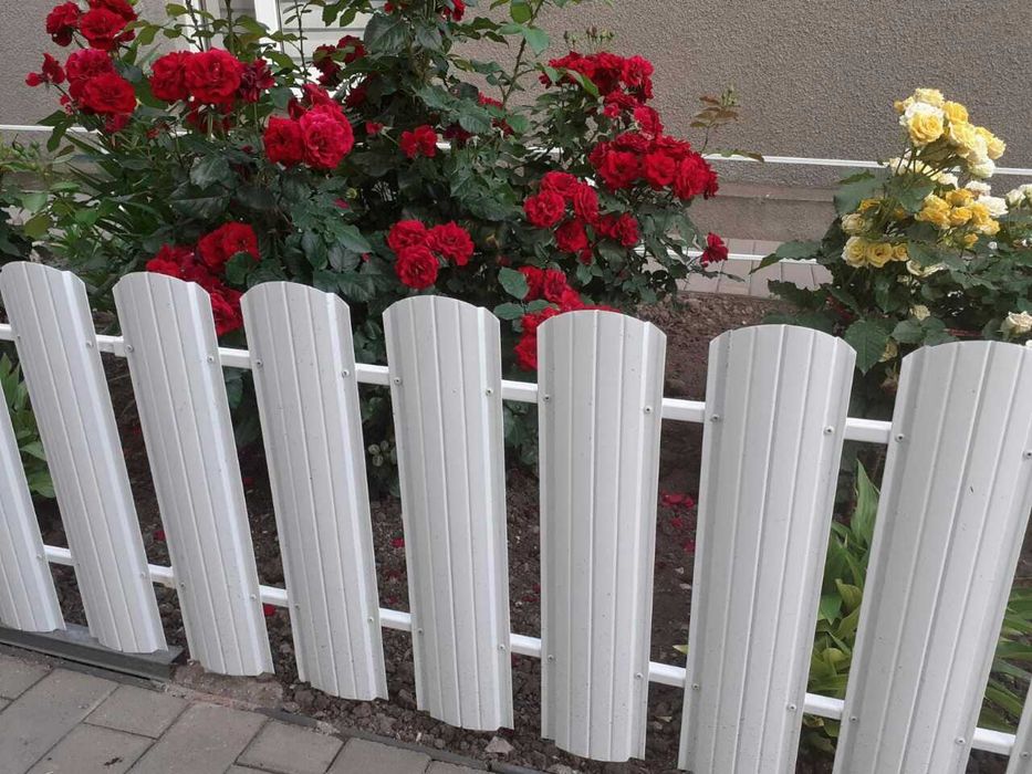 Штахетник Металевий Двухсторонній Євроштахетник