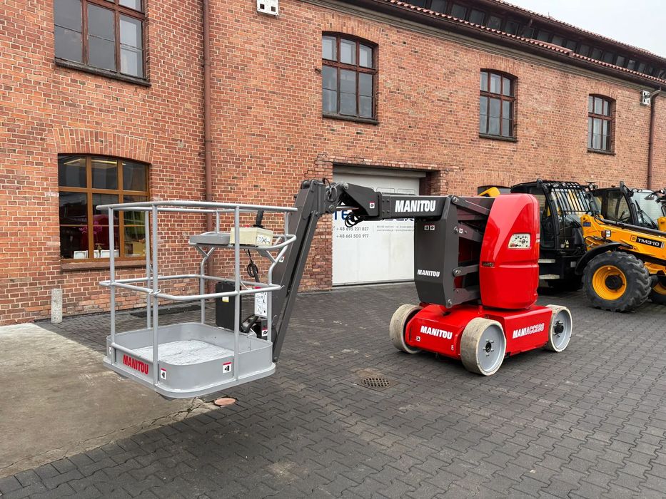 Manitou 120 AETJC  FV23% Import Nowe Baterie Po Serwisie Podnośnik Zwyżka Elektryczna 12M