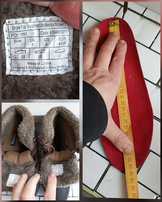 Зимові черевики ,унти KARRIMOR waterproof (39р.25см)