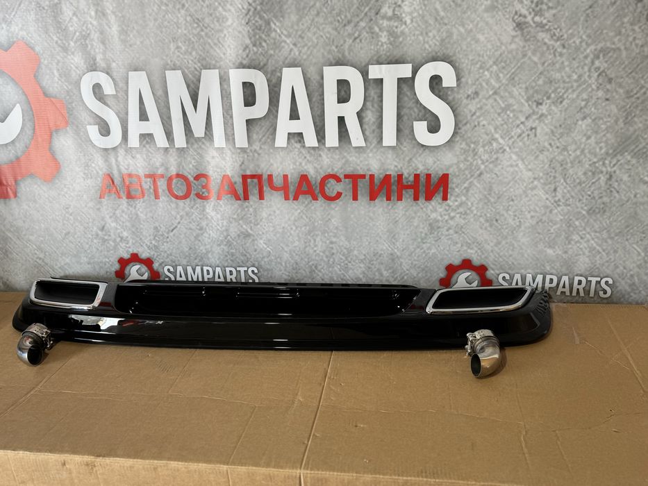 Продам задний бампер губу Volkswagen Tiguan R-Line Задний бампер губа