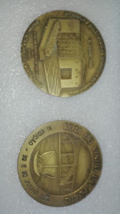 Medalhas em bronze