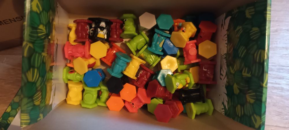 Abatons animais Panini com caixa arquivadora