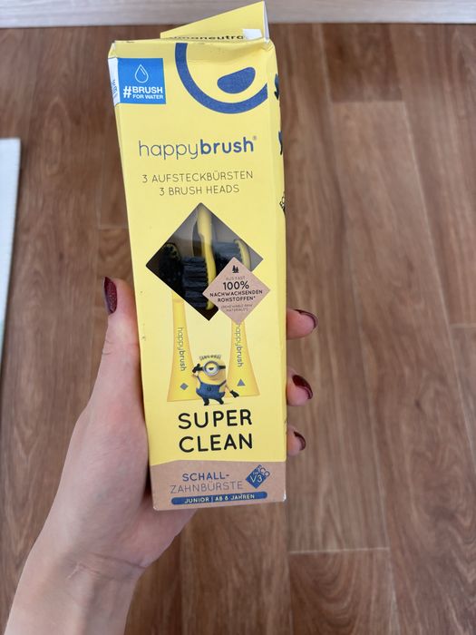 Насадка для щітки Happybrush Насадки для щітки ECO VIBE 3