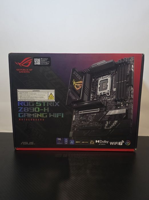 Материнська плата ASUS ROG Strix Z890-H Gaming WiFi (LGA 1851)