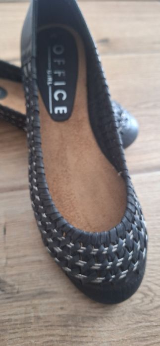 Skórzane balerinki rozmiar 36