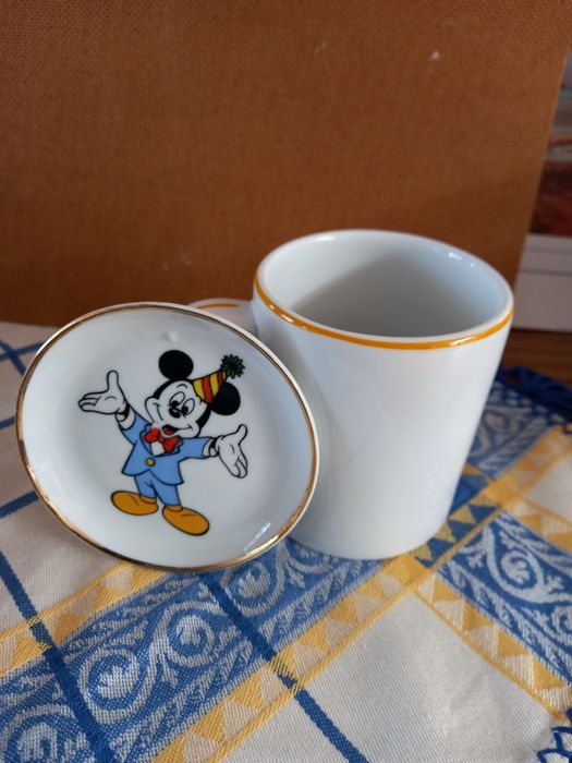 Conjunto Mickey- caneca/prato