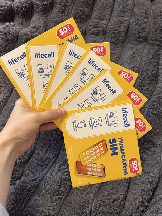 універсальна сім карта lifecell