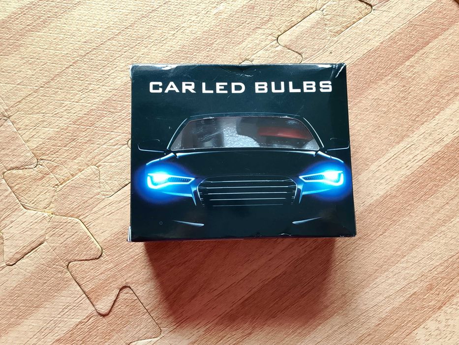 Niebieskie żarówki samochodowe Blue Led - H11 - jak NOWE