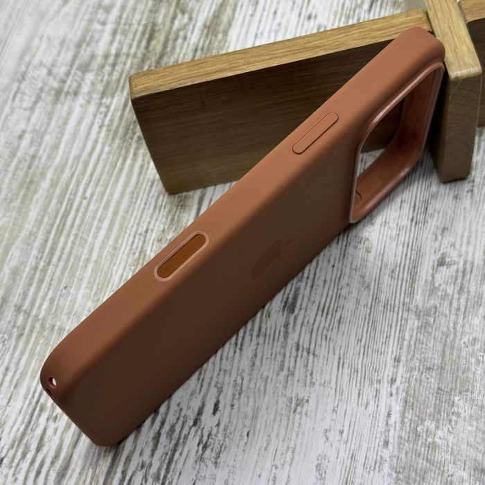 Чехол премиум Silicone Case MagSafe на iPhone 17 Pro Max/ 17 Pro Цвет: Terracotta. Чохол
