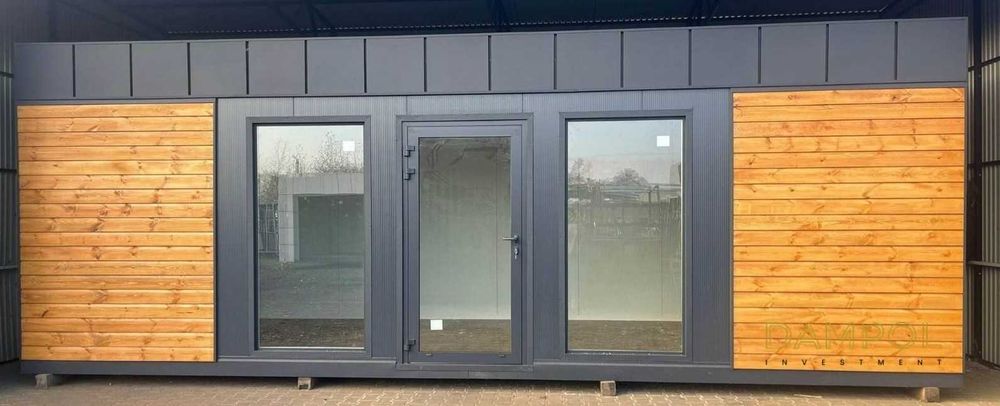 Kontener biurowy 8x3 | pawilon 800x300 | elektryka - Widok 4