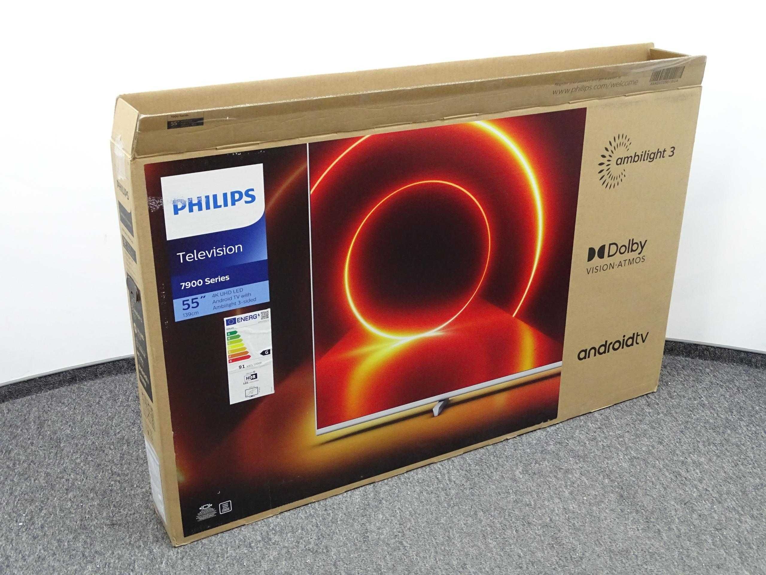 Telewizor Philips 55PUS7956/12 - 55" nowy Kajetanów • OLX.pl