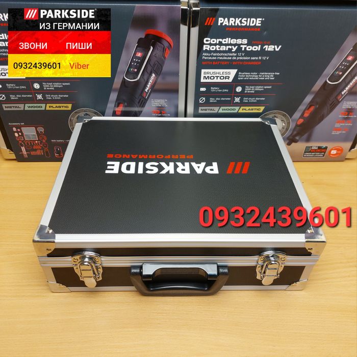 Безщёт аккум. гравер из ГЕРМАНИИ Parkside PPFBSA 12 дремель бормашинка