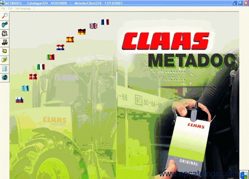 Встановлю Програми CLAAS CDS + EPC + WebTIC — для Діагностики, Ремонту, Запчастин — Напиши що треба