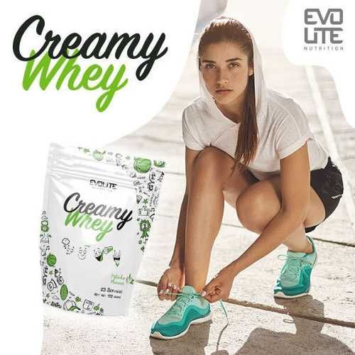 Evolite Creamy Whey 700g Białko WPC Odżywka Białkowa kremowy wafelek