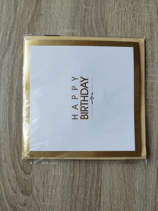 Śliczna kartka urodzinowa tort 3D