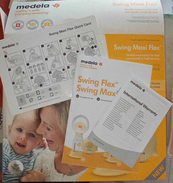 MEDELA Extractor de Leite Eléctrico DUPLO Swing Maxi Flex