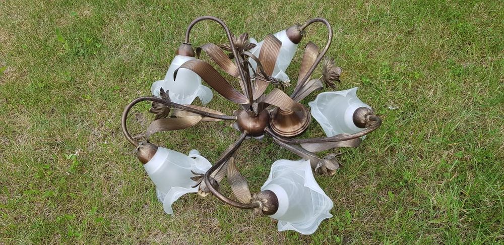 Stylowy żylandor + kinkiet