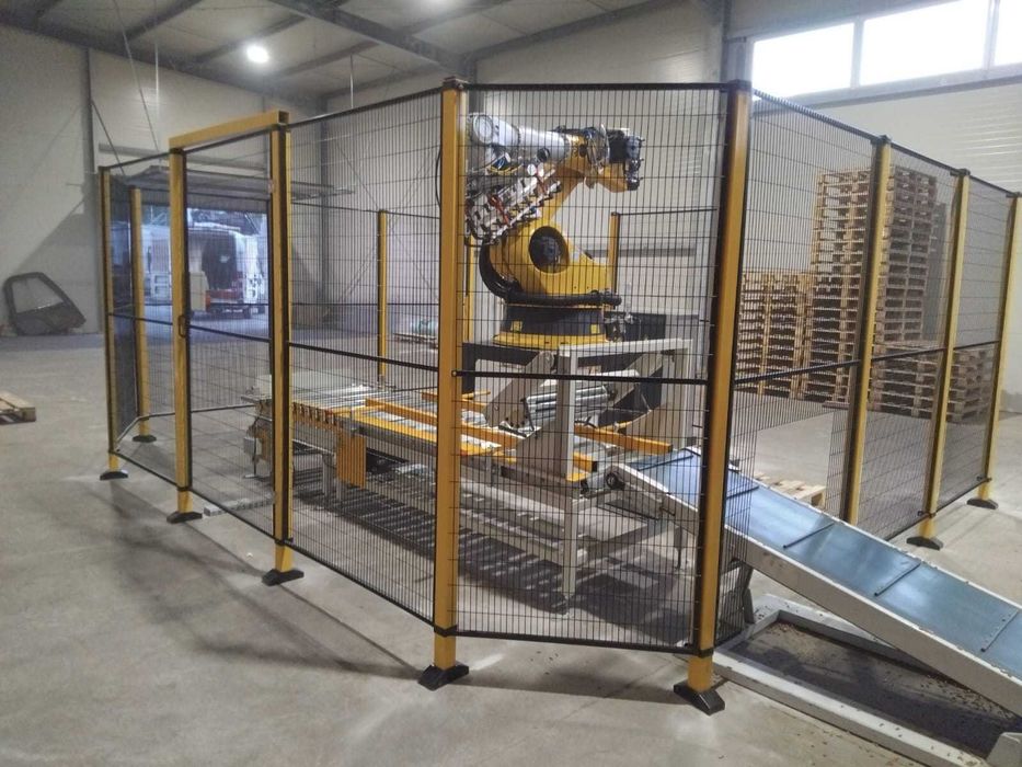 Paletyzator do worków pelet węgla ekogroszku nawozów pasz