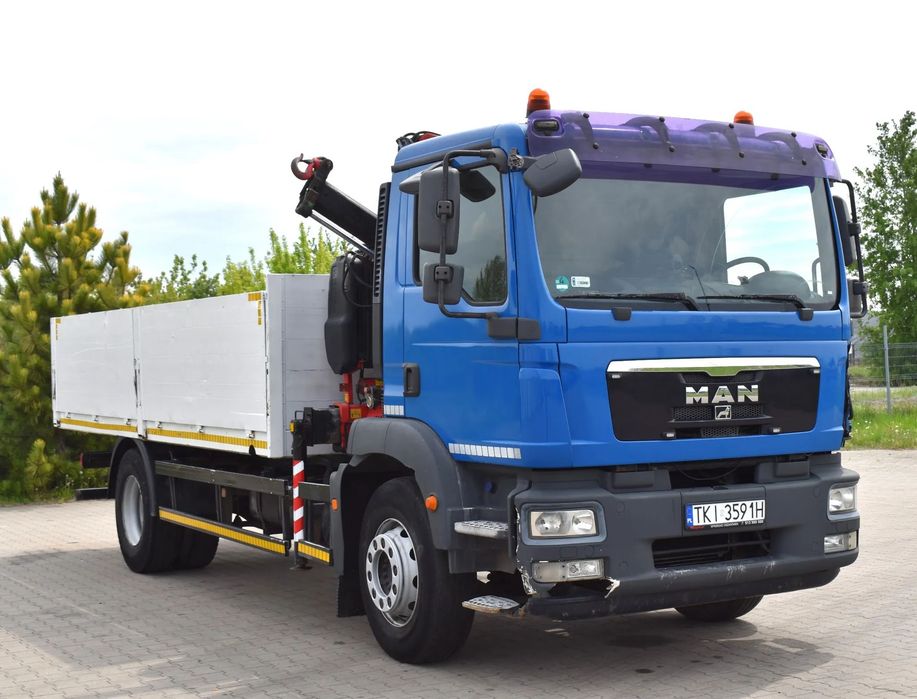 MAN TGM 15.250  KUTNO [14755] Skrzynia z HDS, EURO 5, kabina dzienna