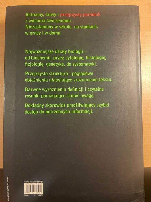 Rozszerzona matura biologia. Kompendium wiedzy.
