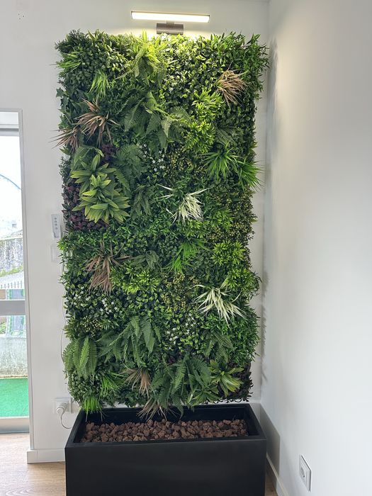 Jardim Vertical + Vaso