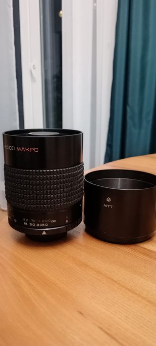 Obiektyw Rubinar 8/500 m42 Makro