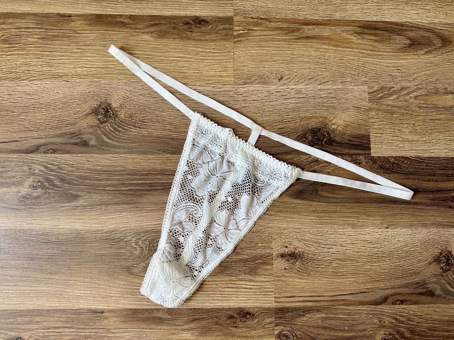 Nowe majtki stringi Girlpal biale XXL