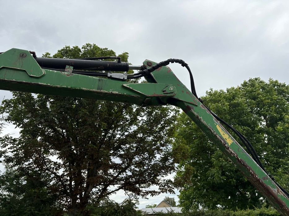 Przyczepa leśna z HDS 7.5 ton