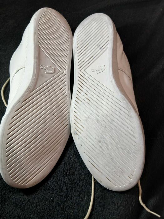Мужские мокасины из натуральной кожи,Lacoste