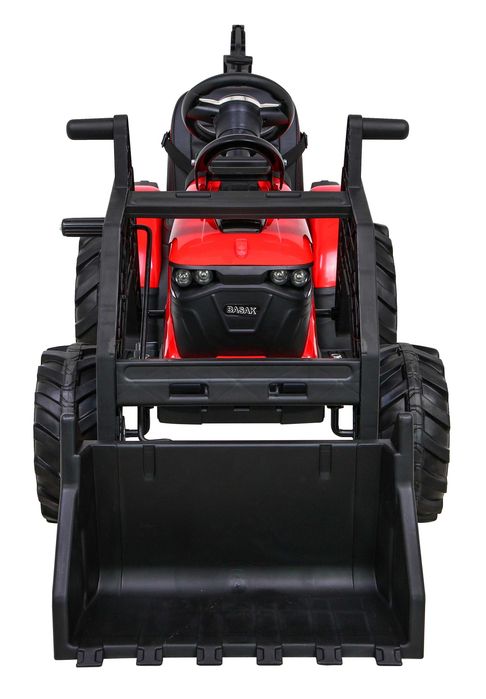 Pojazd Elektryczny dla Dzieci - Traktor Spychacz z Przyczepą 720-T