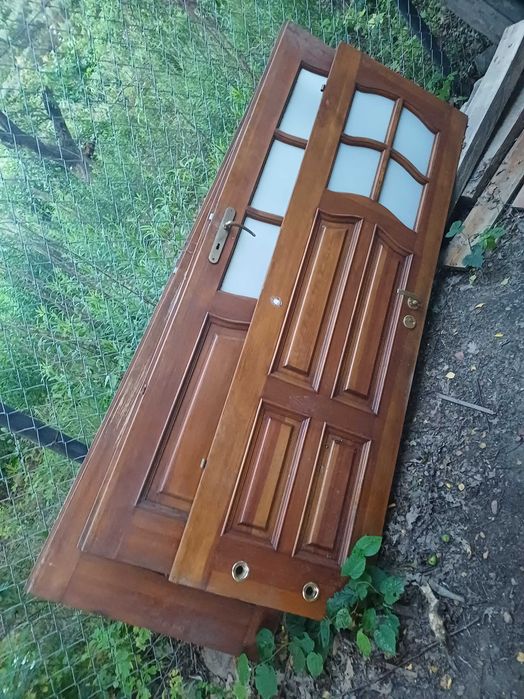 Drzwi wejsciowe oddam tanio solidne bardzo ciezkie
