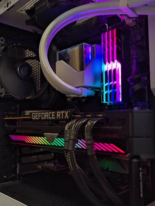 Игровой ПК на Ryzen 7 5700X3D и RTX 3080 TI