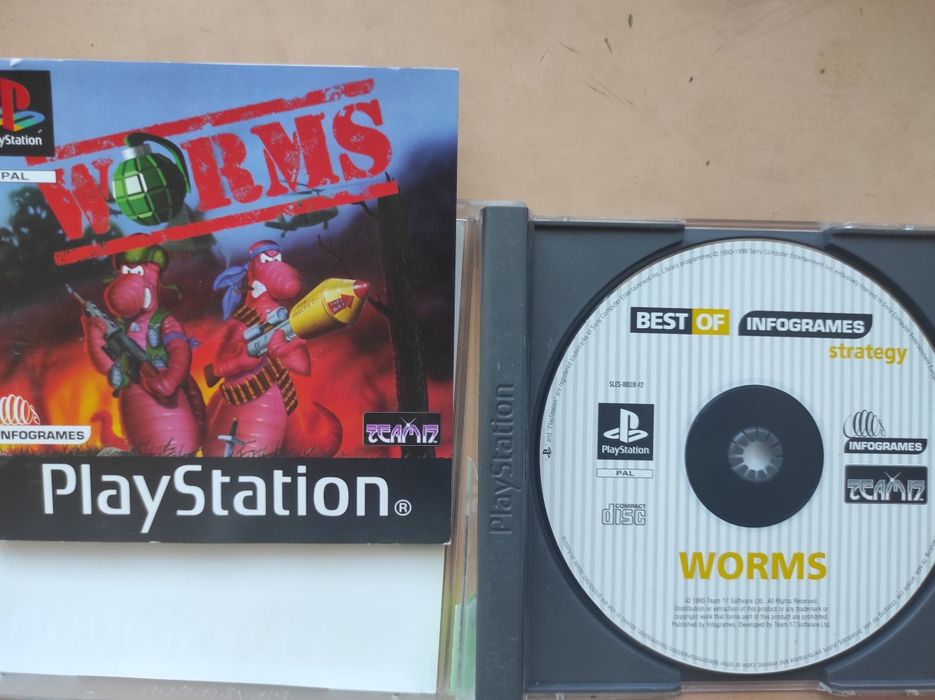 Worms ps 1 kompletna
