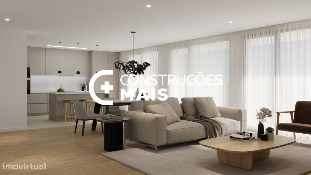 Apartamento T4  Edifício AZURE - Parceiros, Leiria.