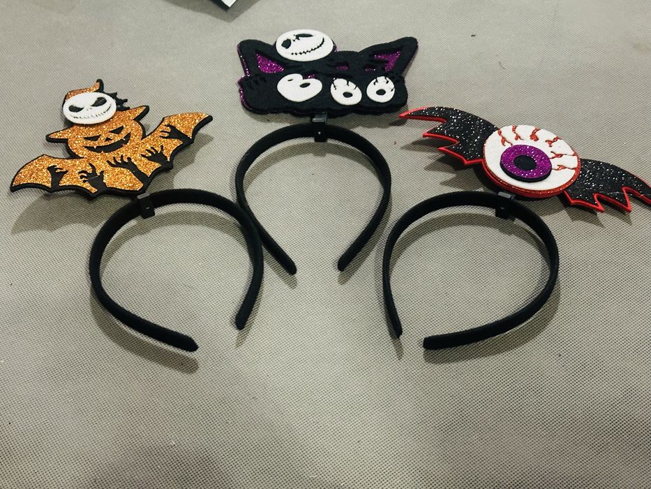 Opaska halloween czarownica oko opaska